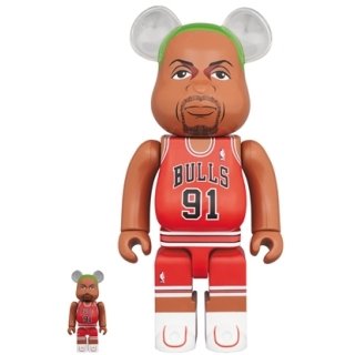 BE@RBRICK Dennis Rodman（Chicago Bulls） 100％ ＆ 400％