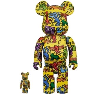 BE@RBRICK KEITH HARING #5 100％ & 400％