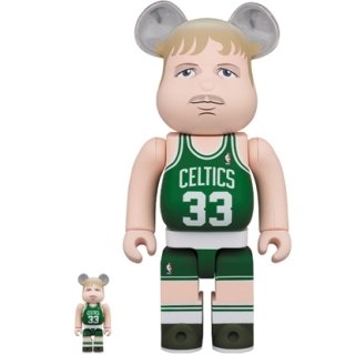 BE@RBRICK Larry Bird(Boston Celtics) 100％ & 400％