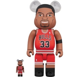 BE@RBRICK Scottie Pippen(Chicago Bulls) 100％ & 400％