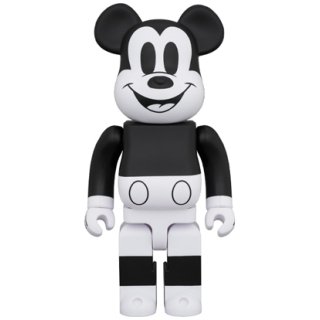 BE@RBRICK MICKEY MOUSE (B&W 2020 Ver.)1000％