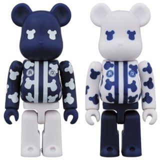 BE@RBRICK はっぴ 東京 紺／白