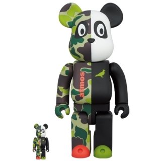BE@RBRICK atmos × STAPLE #3 100％ & 400％