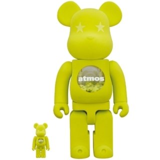 BE@RBRICK atmos × LACOSTE 100％ & 400％