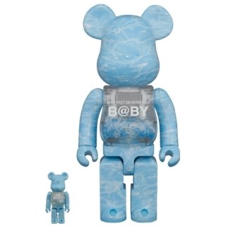 MY FIRST BE@RBRICK B@BY WATER CREST Ver.100％ & 400％