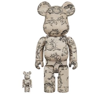 BE@RBRICK 鳥獣人物戯画 100％ & 400％