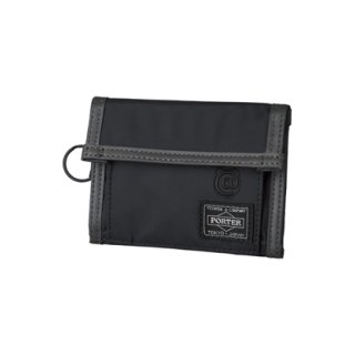 PORTER × BE@RBRICK BLACK/REFLECTIVE WALLET