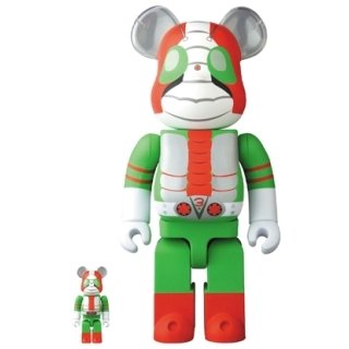 BE@RBRICK 仮面ライダーV3 100％ & 400％