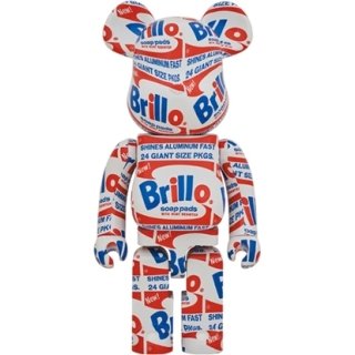 BE@RBRICK ANDY WARHOL "Brillo" 1000％
