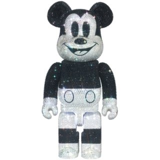 CRYSTAL DECORATE MICKEY MOUSE BE@RBRICK 400％