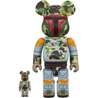 BE@RBRICK BAPE(R) BOBA FETT 100％ & 400％