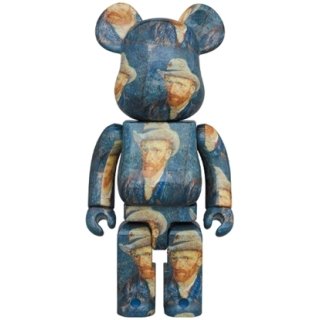 BE@RBRICK「Van Gogh Museum」Self-Portrait with Grey Felt Hat 1000％