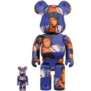 BE@RBRICK Andy Warhol's Muhammad Ali(TM) 100％ & 400％