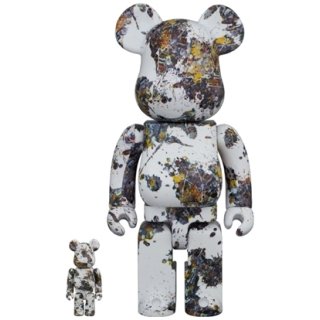 BE@RBRICK Jackson Pollock Studio(SPLASH) 100％ & 400％