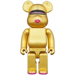 九谷BE@RBRICK 400％ HAJIME SORAYAMA（PURE GOLD LEAF）