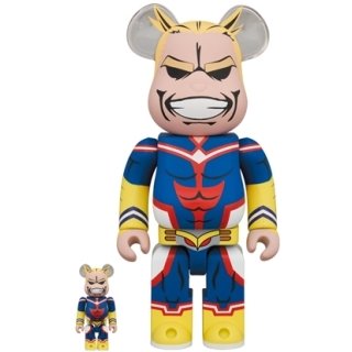 BE@RBRICK オールマイト 100％ & 400％