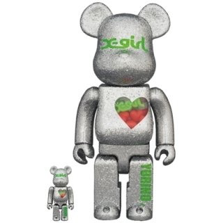 BE@RBRICK X-girl × YURINO(E-girls)100％ & 400％