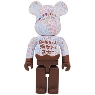 BE@RBRICK 8時16分だヨ！ 湯呑みでコーヒー 1000％