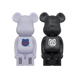 cleverin (R) BE@RBRICK WHITE/BLACK