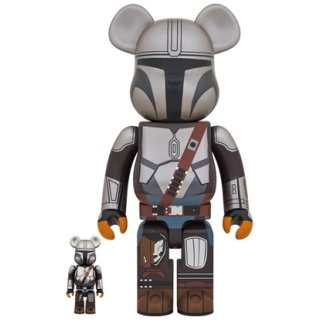 BE@RBRICK MANDALORIAN 100％ & 400％