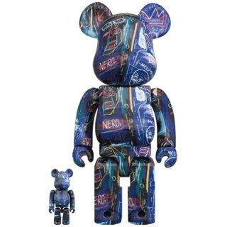BE@RBRICK JEAN-MICHEL BASQUIAT #7 100％ & 400％