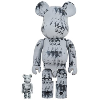 BE@RBRICK Andy Warhol's ELVIS PRESLEY 100％ & 400％