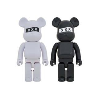 BE@RBRICK GOD SELECTION XXX 1000％ WHITE／BLACK