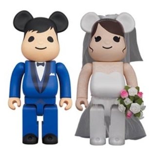 BE@RBRICK グリーティング 結婚 4 PLUS 400％