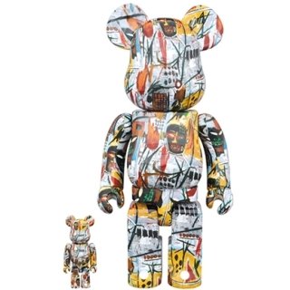 BE@RBRICK JEAN-MICHEL BASQUIAT 100％ & 400％