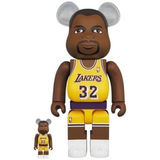 BE@RBRICK Magic Johnson (Los Angeles Lakers) 100％ & 400％