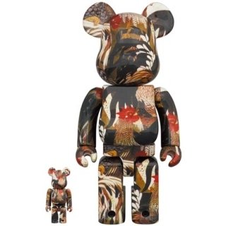 BE@RBRICK 伊藤若冲「群鶏図」100％ & 400％
