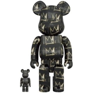 BE@RBRICK JEAN-MICHEL BASQUIAT #8 100％ & 400％