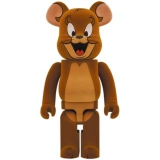 BE@RBRICK JERRY フロッキー Ver. 1000％（TOM AND JERRY）