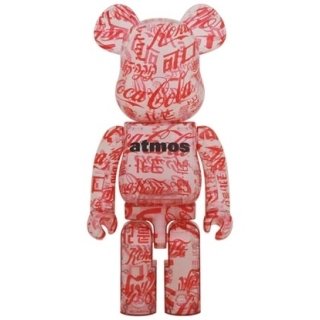 BE@RBRICK atmos × Coca-Cola 1000％ CLEAR BODY