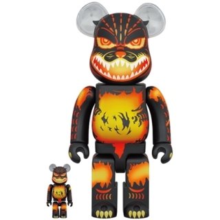BE@RBRICK ゴジラ VS デストロイア版ゴジラ (メルトダウンVer.) 100％ & 400％