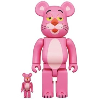 BE@RBRICK PINK PANTHER 100％ & 400％