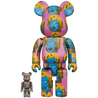 BE@RBRICK Andy Warhol Marilyn Monroe #2 100％ & 400％
