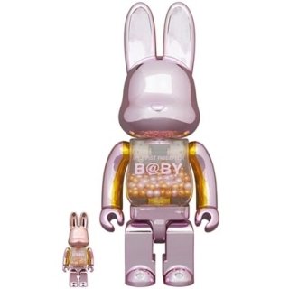 MY FIRST R@BBRICK 100％ & 400％ PINK GOLD Ver.