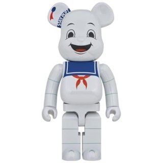 BE@RBRICK STAY PUFT MARSHMALLOW MAN WHITE CHROME Ver. 1000％