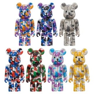 A BATHING APE(R) 28TH ANNIVERSARY BE@RBRICK BAPE CAMO #2