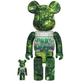 MY FIRST BE@RBRICK FOREST GREEN Ver. 100％ & 400％