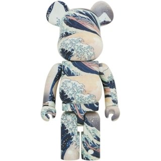 BE@RBRICK 葛飾北斎「神奈川沖浪裏」 1000％