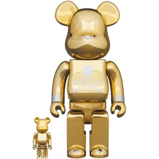 BE@RBRICK mastermind JAPAN GOLD 100％ & 400％