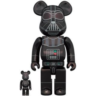 BE@RBRICK DARTH VADER(Rogue One Ver.) Chrome Ver.100％ & 400％