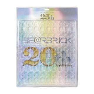 BE@RBRICK DISPLAY BLISTER BOARD MEDICOM TOY 25th ANNIVERSARY LIMITED EDITION