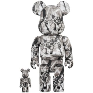 BE@RBRICK BATMAN HUSH (Pencil Art Ver.) 100％ & 400％