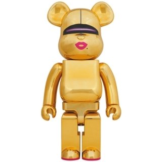 BE@RBRICK SORAYAMA × 2G GOLD Ver. 1000％