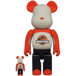 BE@RBRICK JURASSIC PARK 100% & 400%