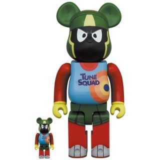 BE@RBRICK MARVIN THE MARTIAN 100% & 400%