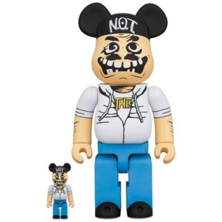 BE@RBRICK ANTHRAX "NOTMAN" 100% & 400%